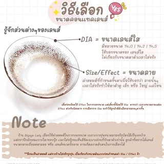 💥[ แถมตลับ Food grade ] Bom (Brown) ค่าสายตา 0.00-10.00