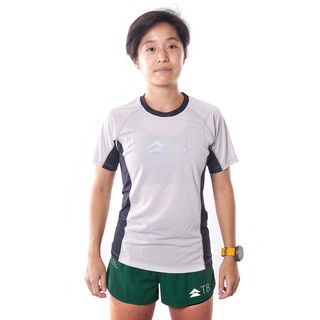 T8 Run เสื้อวิ่งแขนสั้น ผู้หญิง Womens Iced Tee Platinum