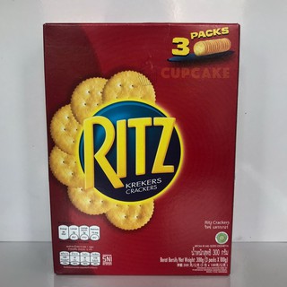 แครกเกอร์ Ritz ริทซ์ Cracker 300 กรัม หมดอายุ 1 ก.ย. 2566 สำหรับเบเกอรี่