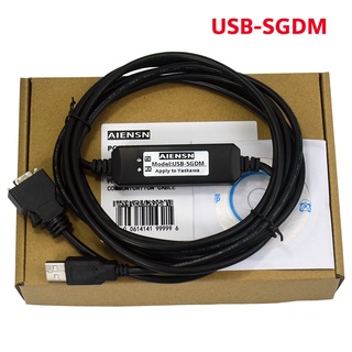 สายเคเบิลข้อมูล USB สําหรับ Yaskawa SGDH SGDS SGDM SGDJ-|-V