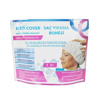 หมวกสระผมไม่ง้อน้ำ MED-COVER Shampoo Cap