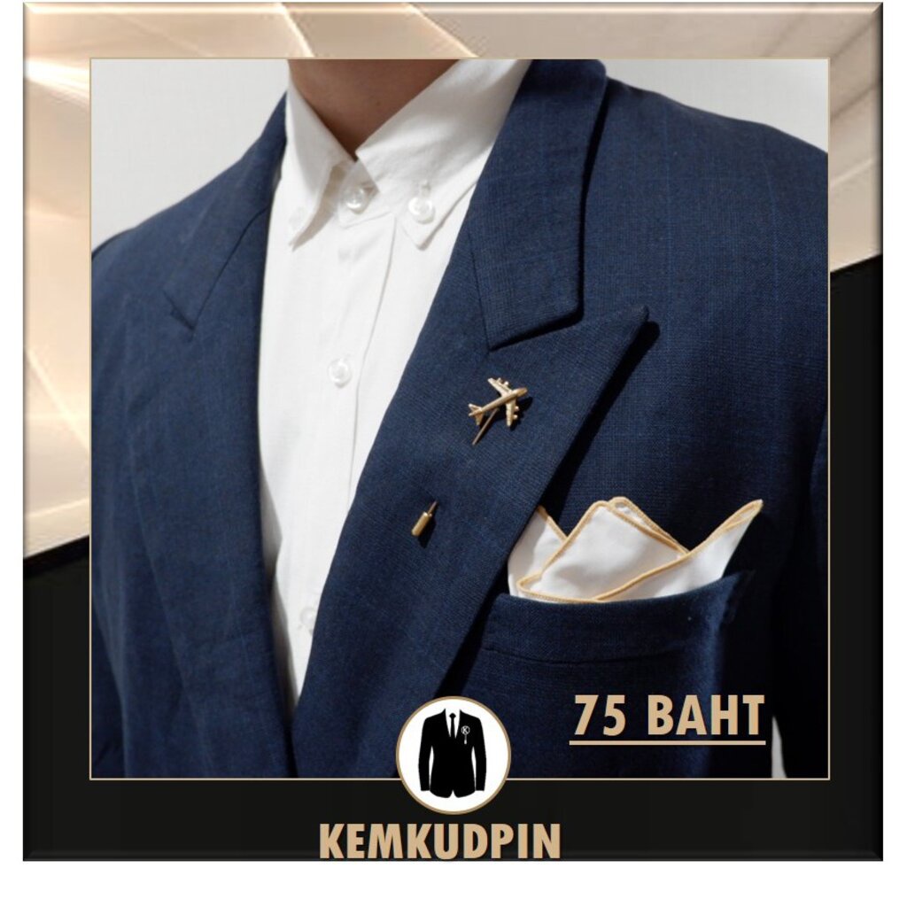 เข็มกลัดติดเสื้อ พินติดสูท Lapel pin ลายรถ เครื่องบิน รูปที่ 8