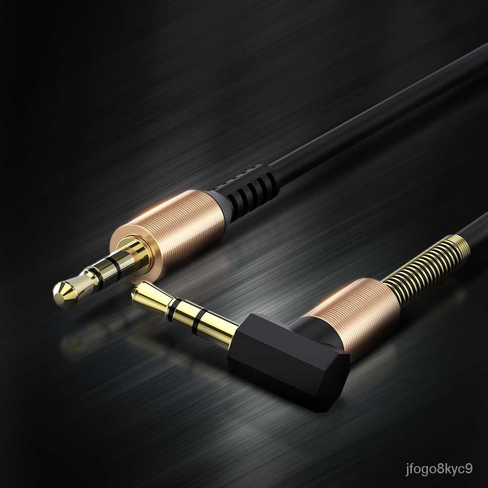 High Quality RAXFLY Kabel Audio AUX 3 5mm Spring L Jack 2M Bergaransi ...