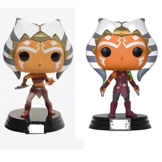 Funko POP! ฟิกเกอร์ Star Wars The Clone Wars Ahsoka Tano #268  Ahsoka Tano #272 ใหม่ในกล่อง พร้อมตัวป้องกัน