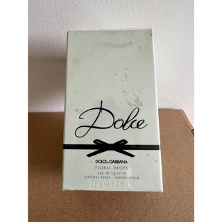 [น้ำหอมแท้/พร้อมส่ง] DOLCE &amp; GABBANA Floral Drops EDT 75 ml กล่องซีล