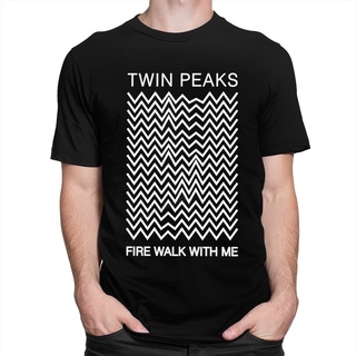 เสื้อยืดครอปเสื้อยืด ผ้าฝ้ายแท้ พิมพ์ลาย Fire Walk With Me David Lynch สําหรับผู้ชายS-5XL