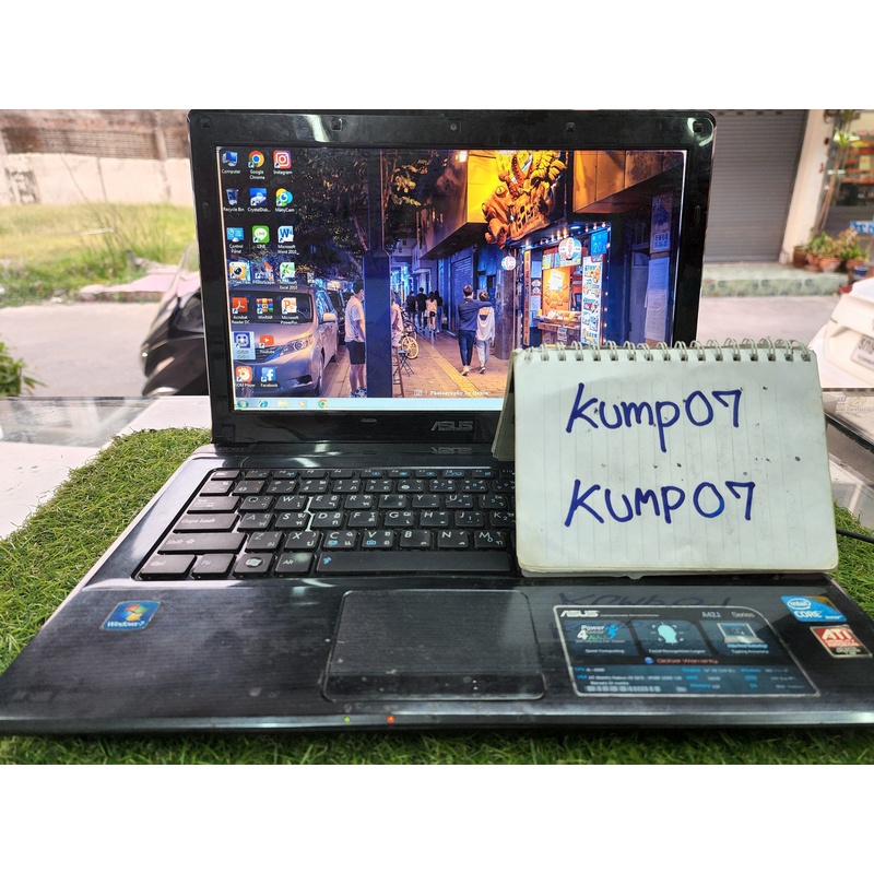 ขาย Notebook ASUS A42J Core i5 RAM 4 HDD 500 มือ2 สภาพยังใช้งานได้ 1900 บาท ครับ