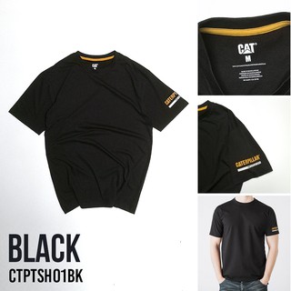 เสื้อยืดแขนสั้น Caterpillar เสื้อยืดผู้ชาย สินค้านำเข้า (พร้อมส่ง) ผ้านุ่ม ยืดหนุ่น