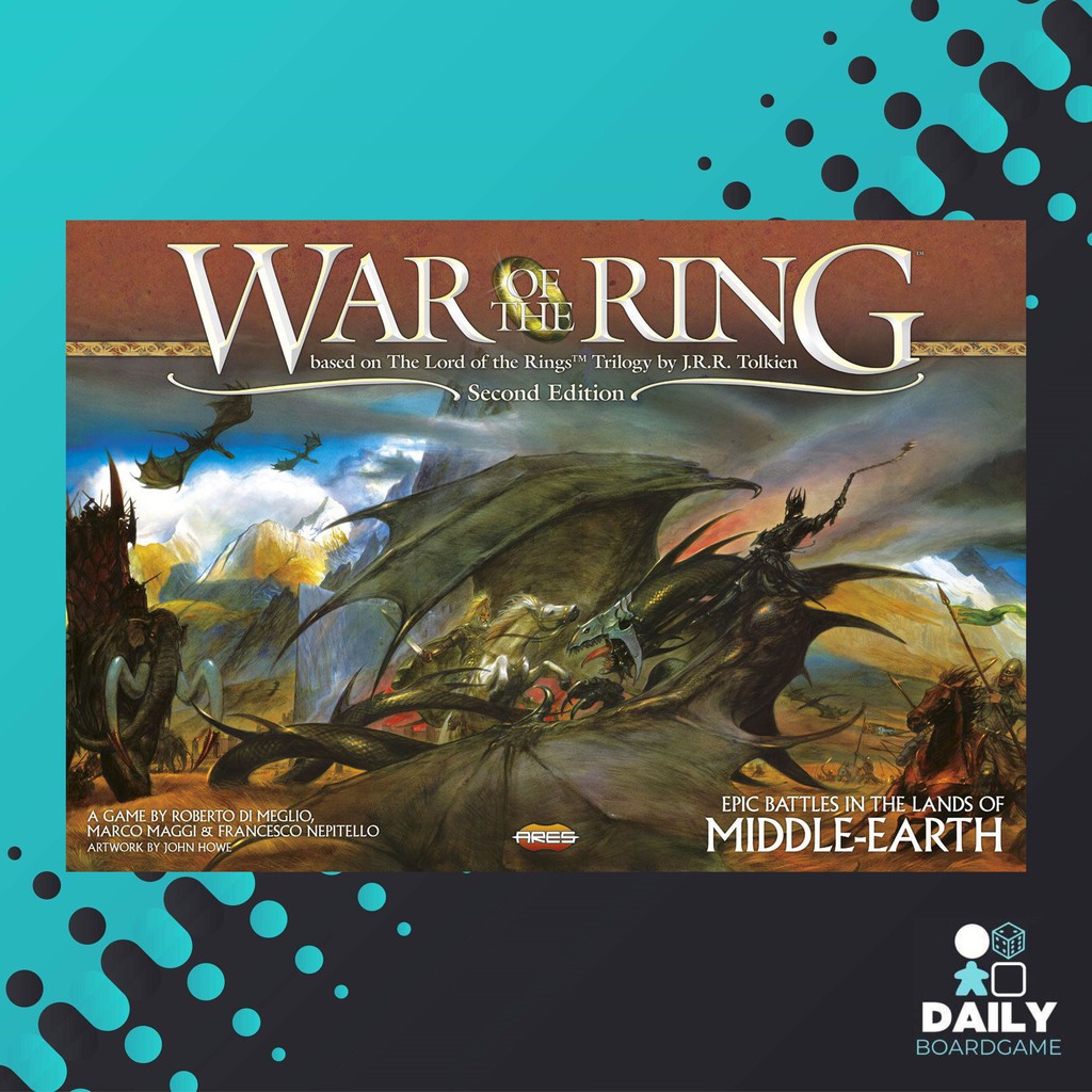 War of the Ring Second Edition Boardgame - dailyboardgame - ThaiPick