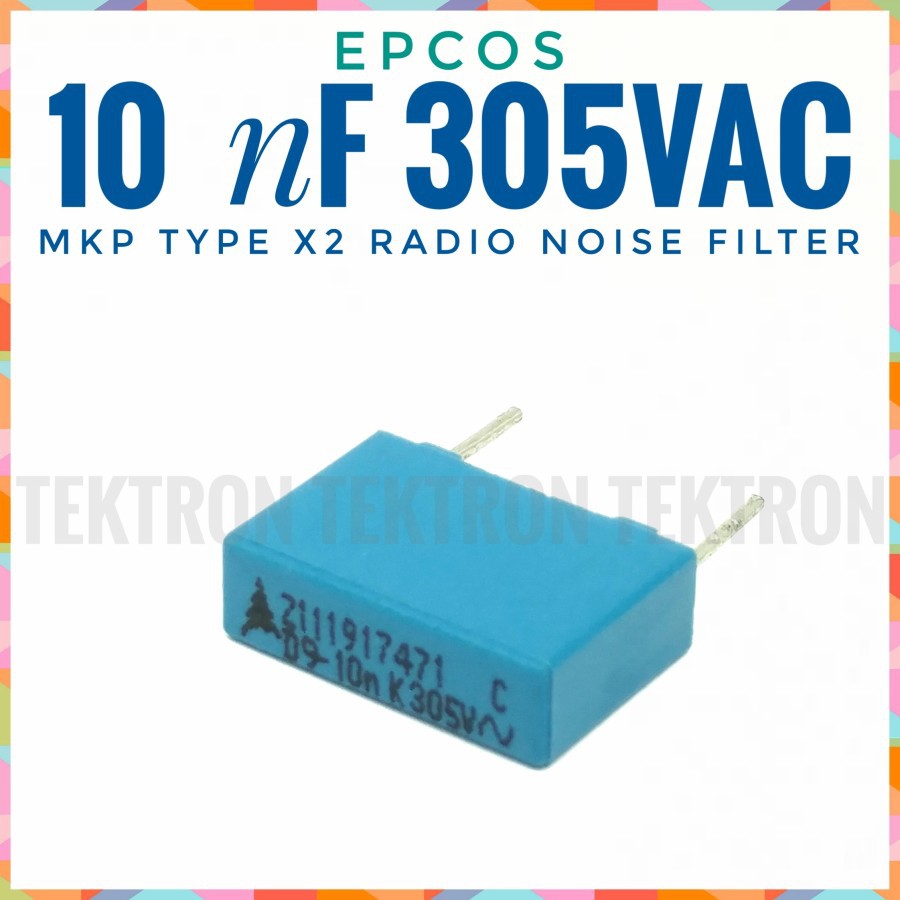 Epcos 10nF 305VAC EMI Filter Capacitor 103 0.01uF MKP Line Filter