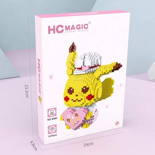 ตัวต่อการ์ตูนญี่ปุ่น HC Magic no.9084 จำนวนตัวต่อ 1875 ชิ้น