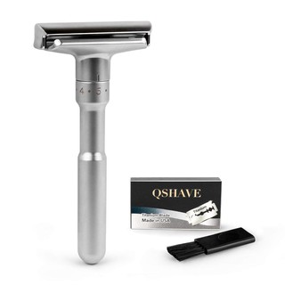 QSHAVE : QSHRD228* มีดโกนหนวด Adjustable Double Edge Classic Safety Razor