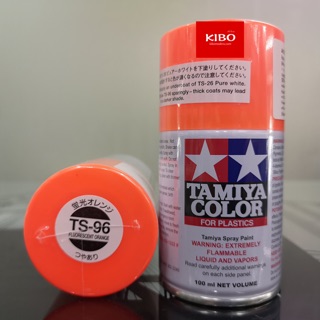 สีสเปรย์ทามิย่า Tamiya TS-96 fluorescents orange สีส้มฟลูออเรสเซนซ์