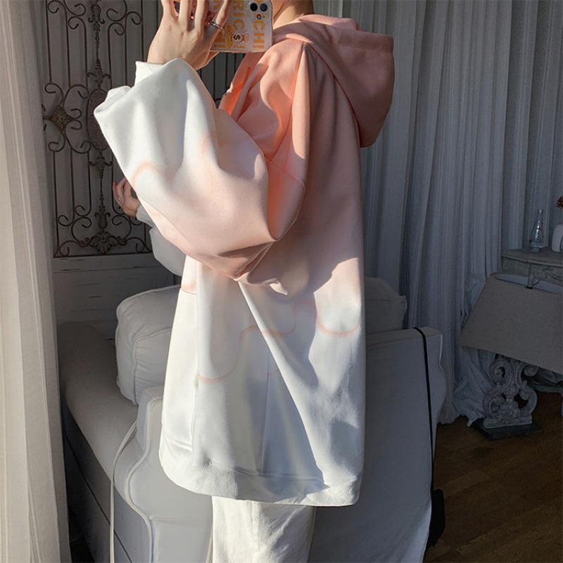 NEW🔥เสื้อคลุมแขนยาว เสื้อแขนยาวมีซิป อื่นๆ สไตล์เกาหลี กันแดด กันลม มีฮู้ด✨✔ดำ ขาว สีฟ้า เสื้อคลุมแขนยาว มีฮู้ด