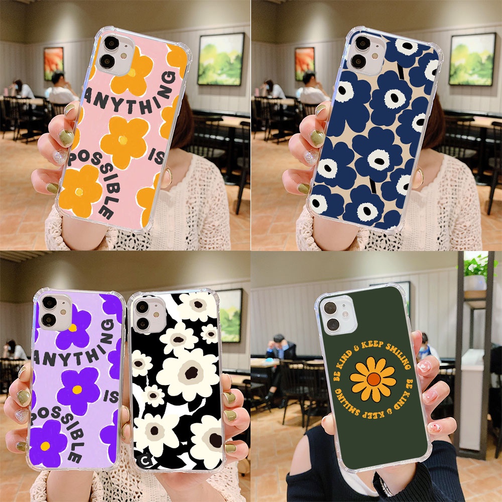 Y-113 ลายดอกไม้ซิลิโคน TPU สําหรับ Motorola Moto E6 E4 E5 E6I E6S Plus Power Play G ปกอ่อน