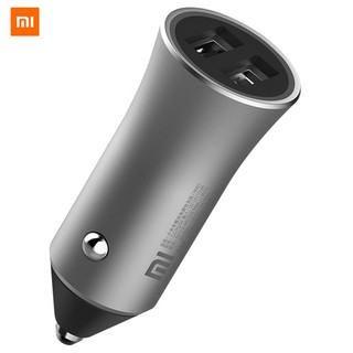 Xiaomi Car Charger 18w ที่ชาร์จในรถช่องเสียบพอร์ต USB คู่ 18 วัตต์