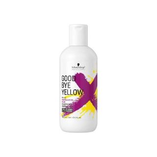 *ปลอมคืนเงิน Schwarzkopf Goodbye Yellow Neutralizing Wash Shampoo แชมพูทำความสะอาดเส้นผม ด้วยประสิทธิภาพสูงในการปรับสีผม