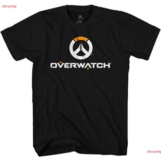 Overwatch Boys Video Game Shirt - The World Needs Heroes - Official T-Shirt ผู้ชาย เสื้อยืด ดพิมพ์ลาย ดผ้าเด้ง คอกล