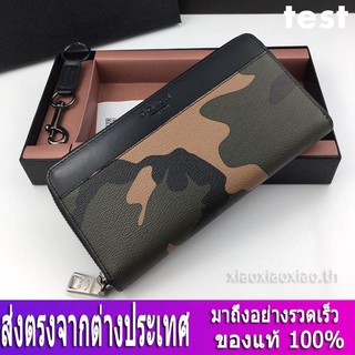 กระเป๋าสตางค์ Coach F87189 กระเป๋าสตางค์ผู้ชาย / กระเป๋าสตางค์ยาว / กระเป๋าสตางค์หนัง / กระเป๋าสตางค์ บัตร