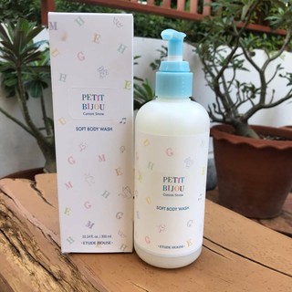 Etude Petit Bijou Cotton Snow Soft Body Wash 300ml.