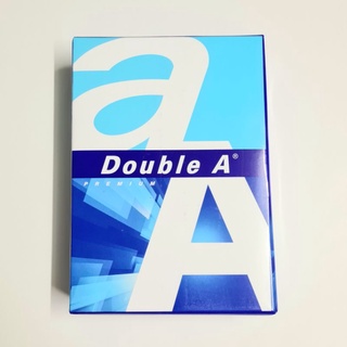 Double A กระดาษดับเบิ้ลเอ (ขนาด a5) มีให้เลือก 100 และ 50 แผ่น ความหนา 80 แกรม 80gsm กระดาษคุณภาพดีขาวสะอาด