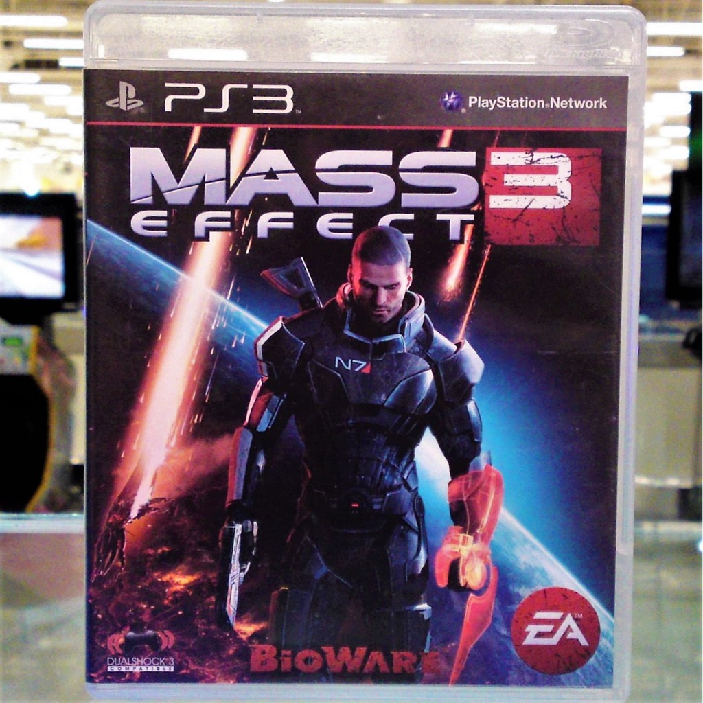 (Z3,EN) มือ2 Mass Effect 3 แผ่นเกม PS3 แผ่นPS3 มือสอง แผ่นเกมส์