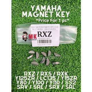 กุญแจแม่เหล็ก สําหรับ Yamaha RXZ RXS RXK Y125zR LC135 Y15zR Y80 Y100 Y110 SS2 SRE SRX SRV SRL KRISS 1 ชิ้น