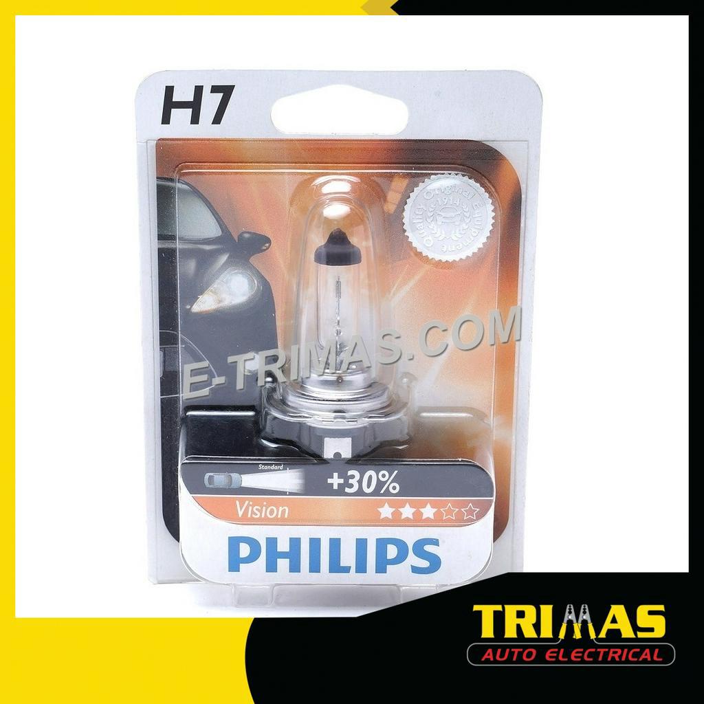 13972B1 Philips H7 24V 70W +30% รถบรรทุก Lorry Head Lamp