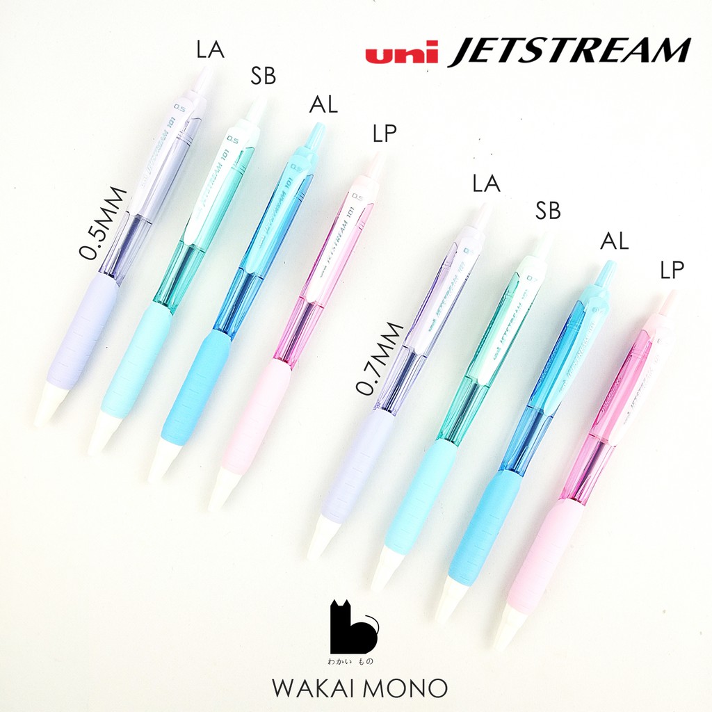 ปากกา ลูกลื่น Uni JETSTREAM 101 หัว 0.5 - 0.7 mm