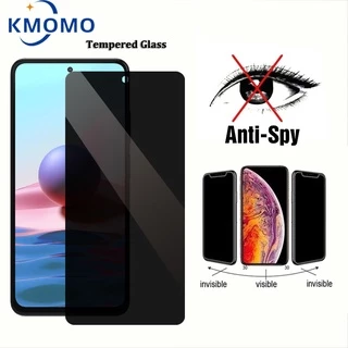 ฟิล์มกระจก เต็มจอ For Xiaomi Redmi กันมองกันเสือก Note 14 4G 13 Pro 5G 12 + 11 11s 12C A1 10C 10 10s 9 9A 9C 9s 9T 8 Plus ฟิล์ม กันมองข้าง