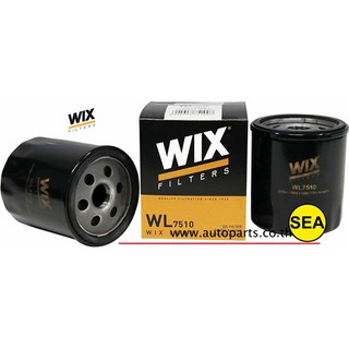 ไส้กรองน้ำมันเครื่อง WIX สำหรับ FORD FOCUS 1.6/2.0 ปี 12, VOLVO XC60, EVOQUE เบนซิน   WL7510  (1ชิ้น)