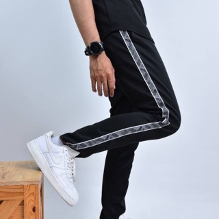 กางเกงจ๊อกเกอร์ Jogger Pants สกรีนลายข้าง