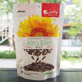 jolly Xtra Bite Sunflower Seed 180g  เมล็ดทานตะวัน สำหรับสัตว์ฟันแทะทุกชนิด  น้ำหนัก180กรัม