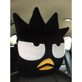 ลิขสิทธิ์แท้ หุ้มหัวเบาะหน้ารถยนต์ แบดแบดมารุ 1 ชิ้น สีดำ Bad Badtz-Maru 1 piece Car Head Rest Cover