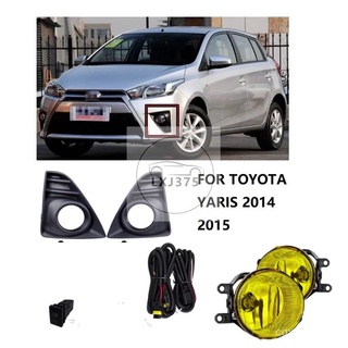 (พร้อมสายไฟ และสวิตช์) ไฟตัดหมอก สําหรับ TOYOTA YARIS 2014 2015