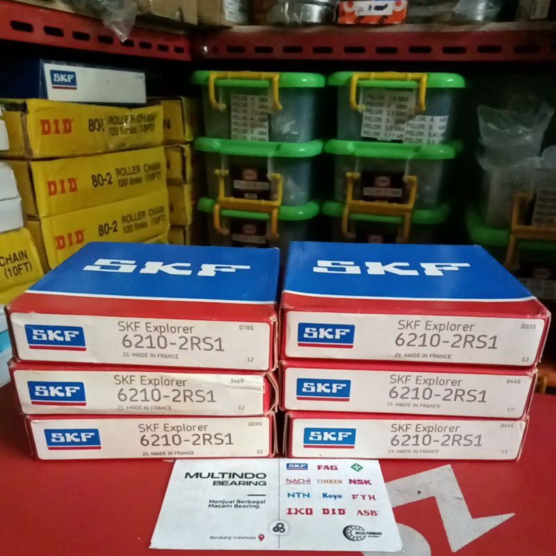 แบริ่ง 6210 2RS1 SKF ORIGINAL