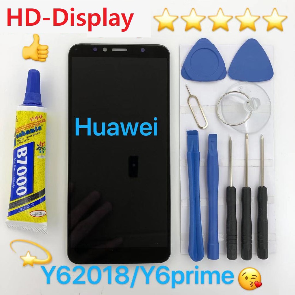 ชุดหน้าจอ Huawei Y6 2018/Y6 prime พร้อมชุดไขควง