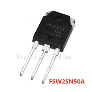 มอสเฟต FSW25N50A TO-3P FSW25N50 TO3P 25N50 500V 25A รับประกันคุณภาพ 5 ชิ้น