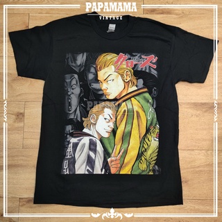 [ The CROWS ] BOYA HARUMICHI  เรียกข้าว่าอีกา DTG (DIGITAL TO GARMENT) สกรีนดิจิตอล papamama vintage