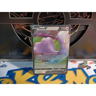 Pokemon card "Ditto V 050/072" ENG Shining Fates