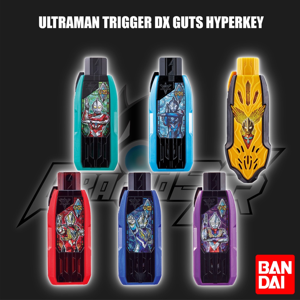 DX GUTS HYPERKEY ULTRAMAN RIBUT/ TIGA/ TRIGGER/ TRIGGER ETERNITY