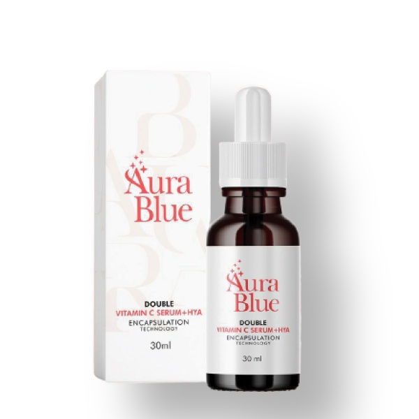 Aura Blue Double Vitamin C Serum + HYA ENCAPSULATION Technologyขวงวใใ47447