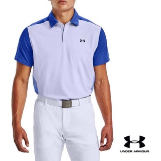 👕UA Men’s Vanish Course Polo ฟ้าอ่อน-น้ำเงิน