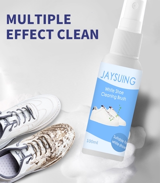 น้ำยาทำความสะอาดรองเท้า น้ำยาซักรองเท้า JAYSUING White Shoe Cleaning Brush ซักแห้ง