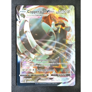 Copperajah V Max Card ไดโอโด 137/192 Pokemon Card Gold Flash Light (Glossy) ภาษาอังกฤษ