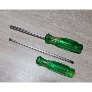 Champion : ไขควง หัวสลับ แกนขาว (ตอกได้) Champion : 2 Way Screw Driver (ราคาต่อ1อัน) ส่งด่วน ส่งไว