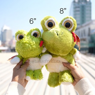 ตุ๊กตา กบ Big Eye ตาโต 6/8นิ้ว ตุ๊กตากบ Anee Park อานี ปาร์ค