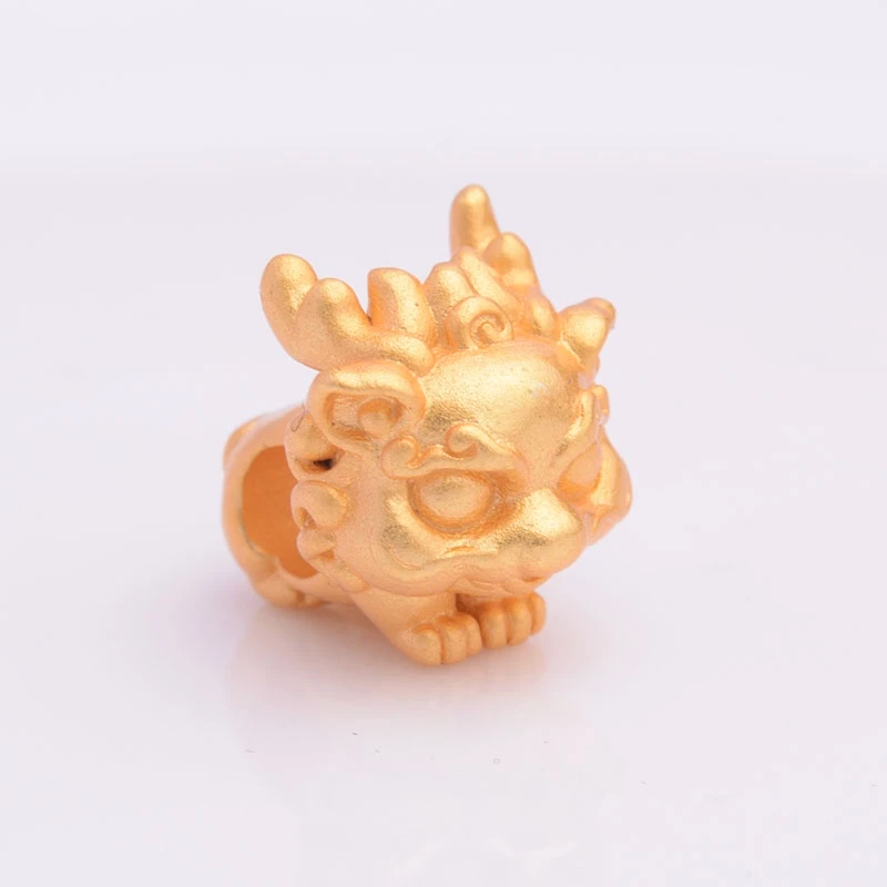 ลูกปัดมังกรชินจังประดับโบว์ สีแดงทอง DIY สร้อยคอสร้อยข้อมือ DIY thumbnail 10