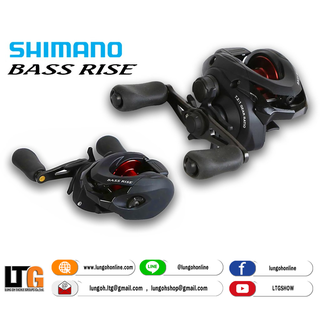 [📍 กรอกโค้ด J8I5Z6US ลดทันที 130.- ]รอกตกปลา รอก Shimano Bassrise