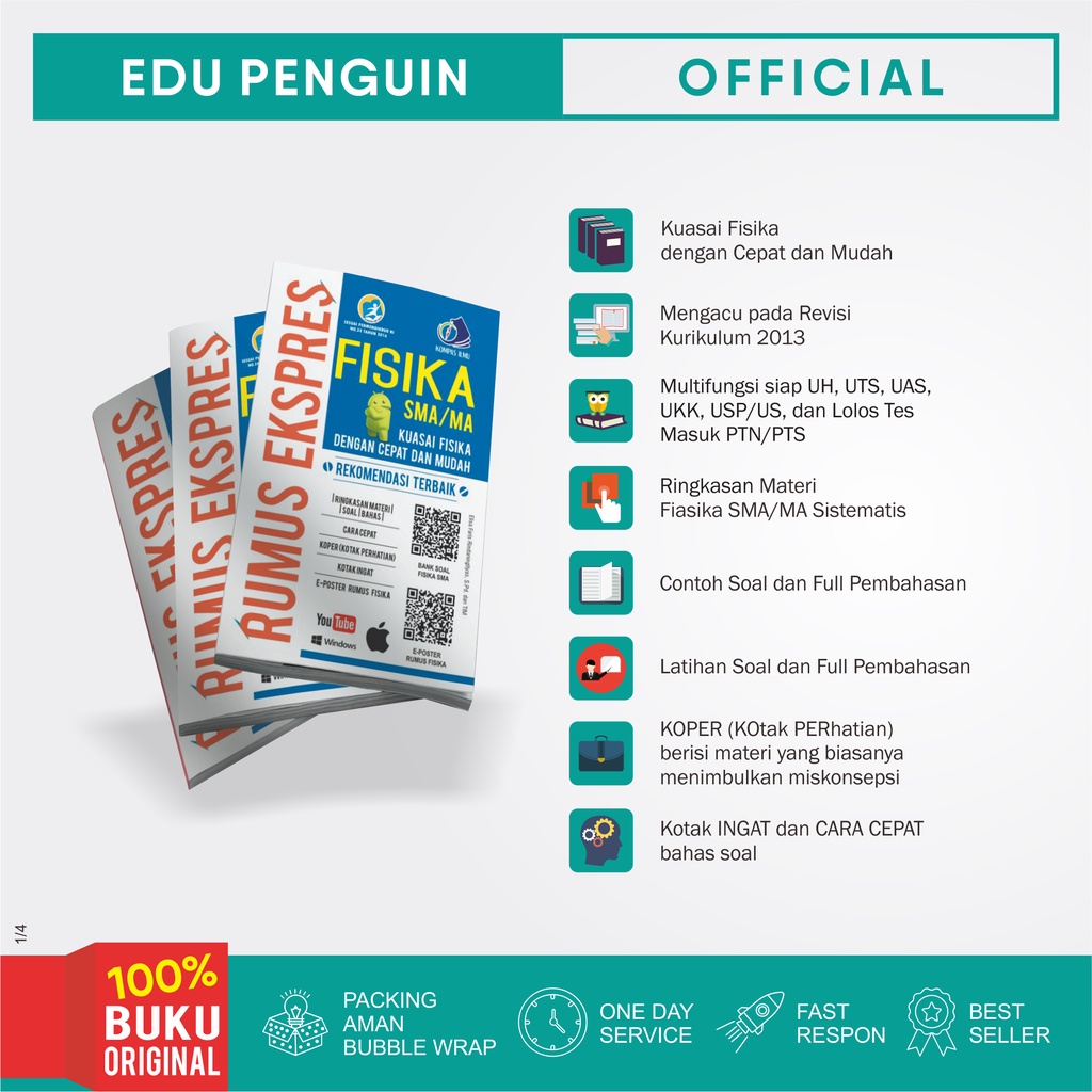 Edu Penguin High School Physics Express Formula Book